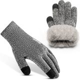 Luvas De Inverno Com Tela Sensível Ao Toque De Lã Rahhint, Unissex