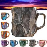 Caneca De Café Yakwlyq Mineral Crystal 2024 Presente De Natal Colorido