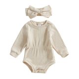 Roupas Karwuiio Newborn Baby Girl Macacão Macacão 12-18m