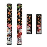 Capas De Alça Huisefor Christmas Snowman Para Geladeira E Micro-ondas