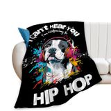 Manta Tijuboni French Bulldog Ultra Soft Cozy 50x40cm