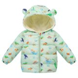 Jaqueta De Inverno Iboboom Baby Boy 24 Months Puffer Fleece Green