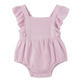 Macacão Simplee Para Crianças, Bebês E Meninas, Feito À Mão, Algodão, Linho, Primavera