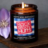 Presente De 40º Aniversário Candle Friectavy Para Mulheres E Homens