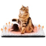 Cama De Gato Com Aquecimento Automático Papettly 60 X 45 Cm Para Cães E Gatos