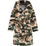 Roupão De Banho Infantil Ecgk Com Capuz Macio E Quente Camo 9-12y