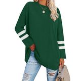 Blusa Túnica Feminina Larmliss De Tamanho Grande, Gola Redonda, Manga Comprida