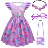 Vestido De Princesa Choadam Mirabel Para Meninas E Crianças Pequenas