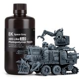Resina De Impressora 3d Elegoo Abs Like 8k 3.0 1000g Space Grey