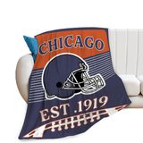 Cobertor Gyeong Football Fans Chicago City Flannel 50x40cm