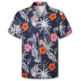 Camisa Cromoncent Boys Hawaiian De Manga Curta Aloha 9-10y