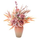 Arranjo De Flores Artificiais Lueur Com Vaso Para O Outono
