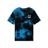 Camiseta Masculina Sweatyrocks Com Gola Redonda Estampada, Manga Curta, Azul