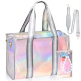 Bolsa De Praia Crawing Iridescent Waterproof 26l Para Mulheres