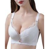Sutiã De Peça Única Chaojiesi Two Cup Seemless Underwire White 36c