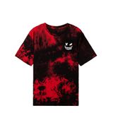 Camiseta Masculina Sweatyrocks Com Gola Redonda Estampada De Manga Curta Vermelha 8y
