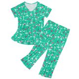 Conjunto De Pijamas American Trends Feminino De Algodão Macio Flamingo M