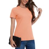 Sun Shirts Yucolen Para Mulheres Camiseta De Algodão Com Gola Redonda Upf 50+