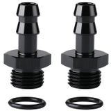 Adaptador De Montagem Podavelle 6an -6 Orb Macho Para Mangueira 5/16 Barb