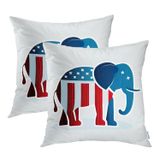 Capas De Almofada Batmerry Usa Flag Stripes Stars 45x45cm