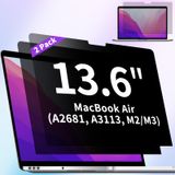 Protetor De Tela De Privacidade Antogoo V Macbook Air 13.6"