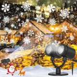 Projetor Snowflake Lights Szgiaruy Christmas Waterproof
