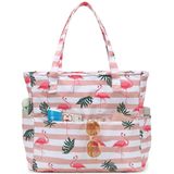 Bolsa De Praia Ledaou, Bolsa Feminina Impermeável À Prova De Areia Com Bolso Molhado