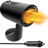 Aquecedor De Carro Portátil 12v 150w Defroster Windshield Heater
