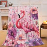 Cobertor Yerretin Flamingo Cozy Warm Fleece 100x125cm
