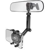 Espelho Retrovisor Ipow Para Suporte De Telefone De Carro De 360° Para 4-7 Polegadas