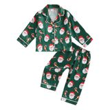 Pijama De Natal Nokpsedcb Kids Papai Noel Print 12-18m