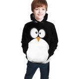 Moletom Niukom Funny Penguin Face Para Meninos, Meninas E Crianças De 7 A 20 Anos