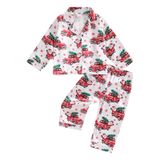 Pijama De Natal Nokpsedcb Kids Papai Noel Print 18-24m