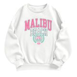 Moletom Sulayesh Cute Preppy Letter Graphic Para Meninas
