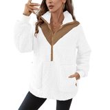 Moletom Feminino Rapbin, Casaco De Lã Sherpa Macio M
