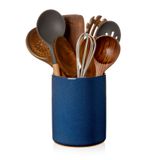 Porta-utensílios Nucookery Ceramic De 6,4 Cm Para Bancada Azul