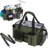 Cleaning Caddy Bag Timoxi, Organizador De Limpeza Vestível, Verde