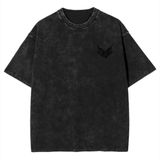 Camiseta Dustinca Scarlxrd Com Logotipo Preta Clássica Para Homens 2gg