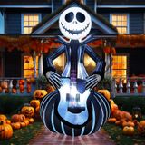 Decoração Inflável De Halloween Intexflatable 6ft Com Led