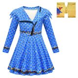 Vestido De Fantasia Laughzuaia Girls Rise Red Pink Heart 4-12y