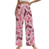 Calças De Pijama Meikko Cowboy Cowgirl Botas, Roupa De Dormir Feminina