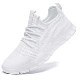 Sapatos Femininos Dlwkipv, Corrida, Caminhada, Tênis, Branco, Tamanho 6,5