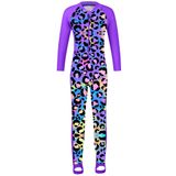 Roupa De Banho Tfjh E, Manga Comprida, Peça Única, Roupa De Banho Para Meninas 140/146