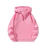 Pulôver Masculino Com Capuz Verdusa Com Zíper, Rosa, Tamanho M