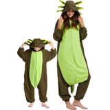 Macacão Animal Darkcom Green Axolotl Costume Para Crianças De 12 A 13 Anos