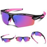 Óculos De Sol Esportivos Polarizados Rosemal Uv400 Tr90 Para Homens E Mulheres