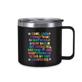 Caneca De Café Adimidy I Came Eu Vi Que Esqueci O Que Estava Fazendo 400 Ml