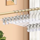Cabides Para Calças Bumodel, Pacote Com 20 Cm, Metal Pesado, Branco