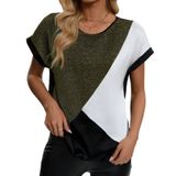 Blusa Floerns, Blusa Feminina, Manga Curta, Casual Para Negócios