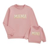 Roupas Combinando: Zaxarra, Moletom De Algodão Para Mamãe E Eu